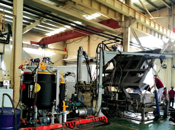 安徽91视频网址入口二組份高壓發泡機